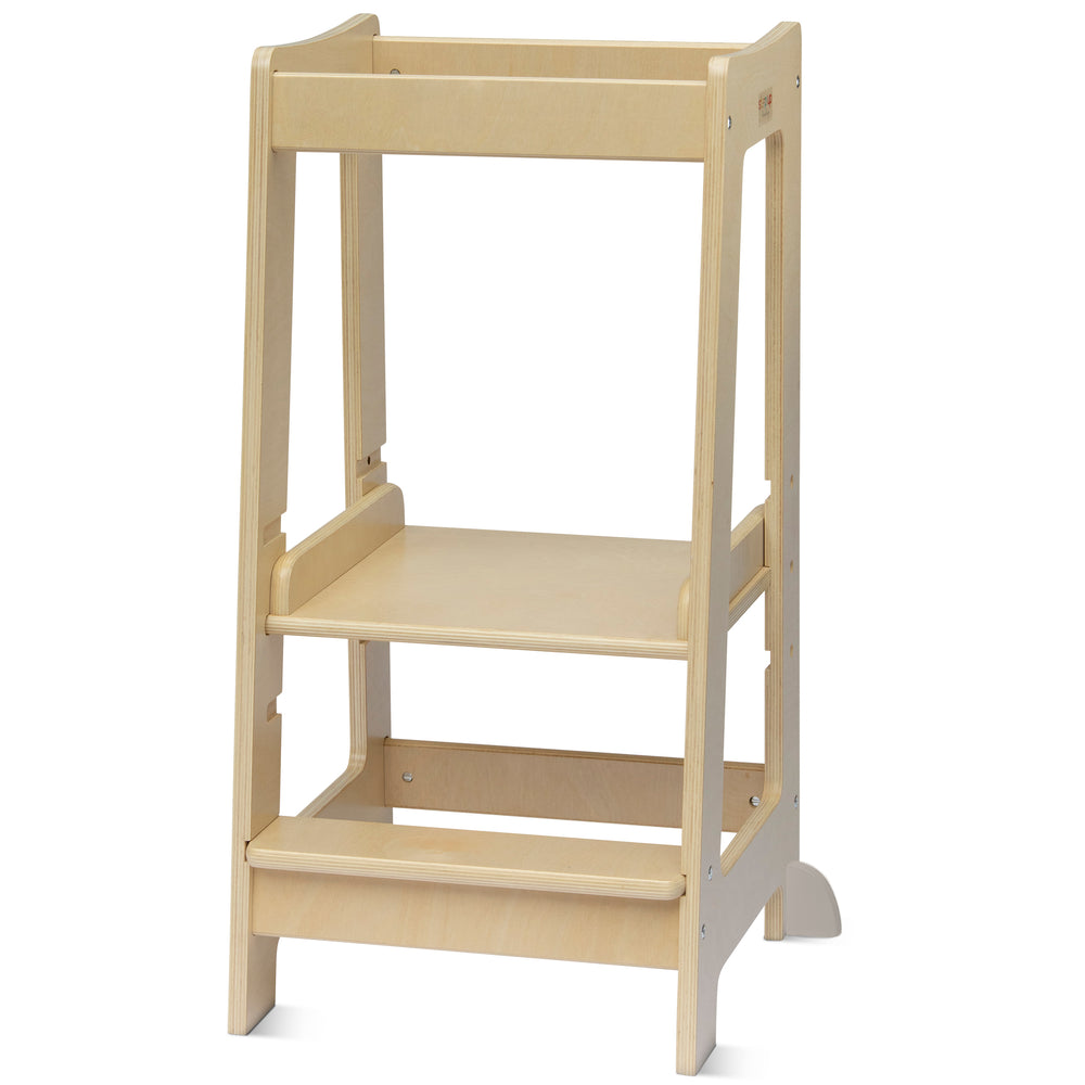La tour d'apprentissage Montessori avec marchepied réglable