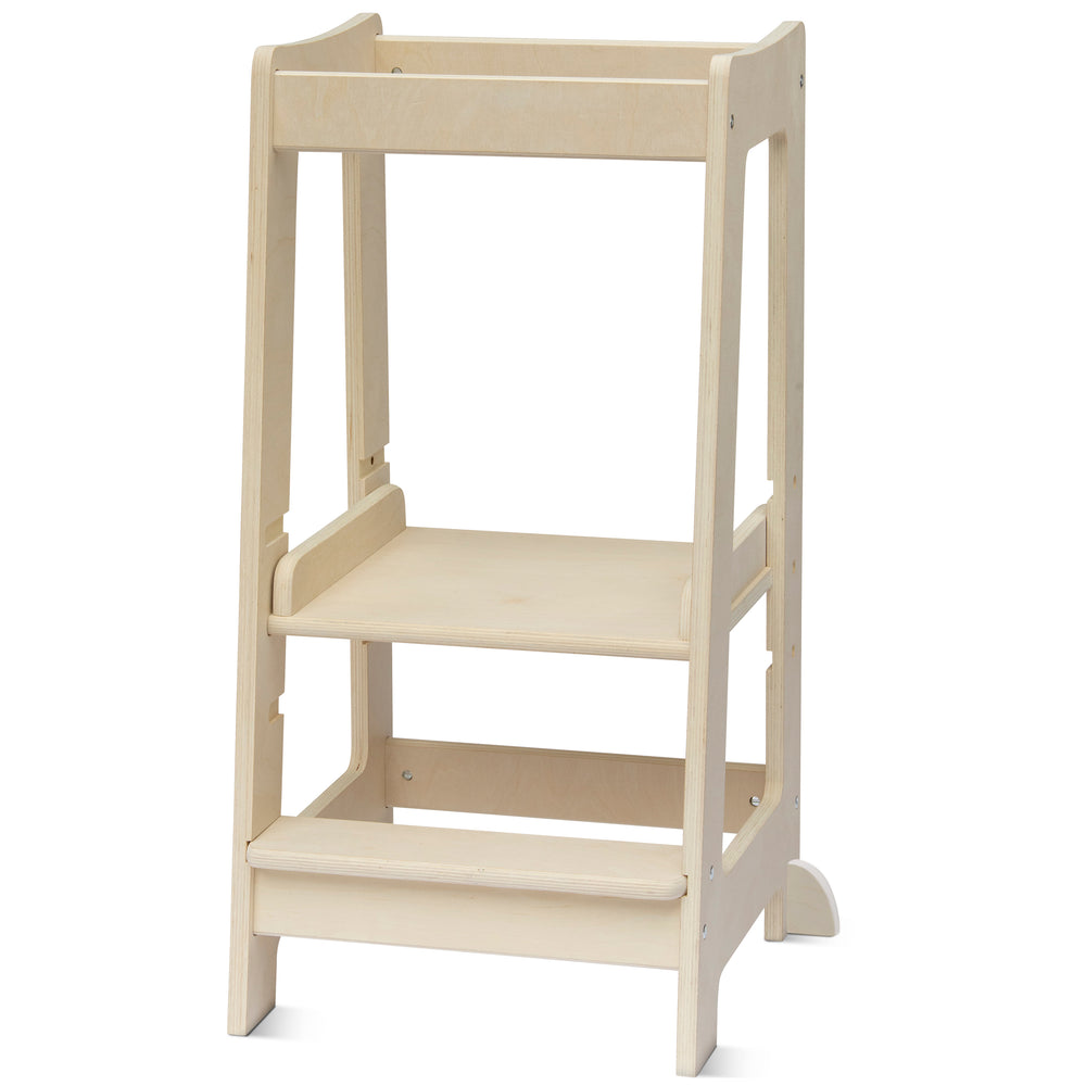 La tour d'apprentissage Montessori avec marchepied réglable
